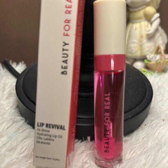 Lip Revival Hi-Shine Hydrating Lip Oil - Cream - Picture 4 of 5